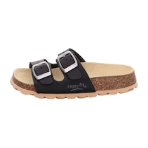 Superfit Fussbett Unisex Mantar Tabanlı Siyah Terlik 800111-0000 Siyah