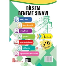 Ata Yayıncılık 3. Sınıf Bilsem 5'Li Deneme Sınavı