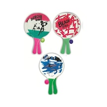 Beachball Tahta Raket  Oyuncak