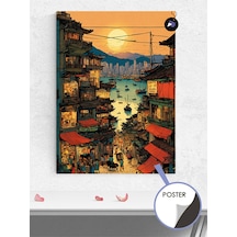 Japonya Tokyo Poster - Afiş - Dekoratif Duvar Posteri