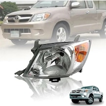 Toyota Uyumlu Hilux Sol Ön Far Sarı Sinyalli 20052009 N11.2739