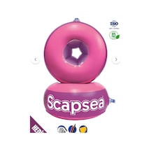 Scapsea İçi Sünger Dolgulu Yüzme Kolluk Pompa, Taşıma Çantası Ve Tamir Kiti Dahil 10-40 Kg Taşım
