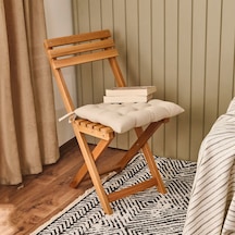 Soft Traum Sandalye Minderi - Bej - 40x40 Cm Çok Renkli