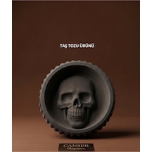 13cm Kuru Kafa Küllük Dekor - Chopper Harley Gotik Tarzı - Rock Stili 23101709