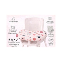 Safemom Mama Sandalyesi Örtüsü - Cupcake - Fusya