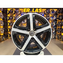 4 Adet Volkwagen  9 19 5 130 Et60 57.1 Black Mack Jant Revize Edilmiş Takım