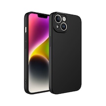 Zore İphone 14 Uyumlu Ogaa Kamera Korumalı Mara Lansman Kılıf-siyah