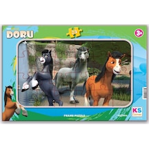 Ks Games Trt Çocuk Doru 24 Parça Frame Puzzle/Yapboz