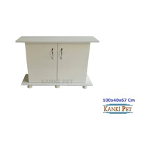 Kanki Pet Kp103 Mdf Akvaryum Sehpa Beyaz 100 x 40 x 67 CM