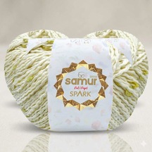 Spark Pullu İplik 105 Krem-altın 50 Gr-145 Mt 3 Adet