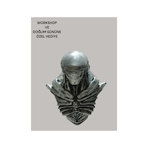 3d Alien Duvar Dekoru Dekoratif - Hediyelik Figür