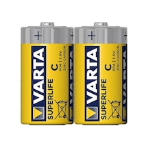 Superlife Çinko Orta C Boy Pil 24'lü Paket