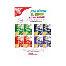 5. Sınıf Ata Süper Çalışma Kitabım + Soru Bankam Set - 8 Kitap