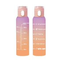 Herevin 161407-160 Su Şişesi Motivasyon Su Matarası Yavru Ağzı