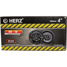 Hertz Hr-10 10cm 4 100w Çiftli Koaksiyel Oto Hoparlör Seti