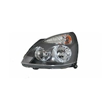 Renault Clio 2001-2005 Ön Far Elektrikli Siyah Sol Oem No: 7701054058