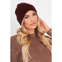 Boldy Klasik Spor Bere-Triko Bere-Unisex Nakışsız Bere-Düz Bere (482509410)