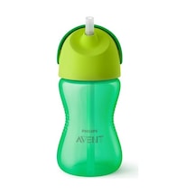 Philips Avent Desenli Pipetli Bardak 300 ML Erkek Yeşil