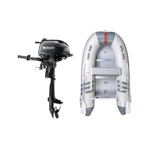 Marinport 2.70 Ahşap Taban Şişme Bot + Suzuki 2.5 Hp Deniz Motoru