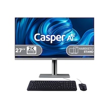 Casper Nirvana A87.255H-CF00R-V-G Ultra 7-255H 24 GB 1 TB NVMe SSD 27" W11P AIO Masaüstü Bilgisayar