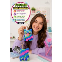 Fuggler Peluş Anahtarlık Zuru Seri 6 Ugly Monsters Koleksiyon Canavar Figür Oyuncak 11,5 Cm Çok Renkli
