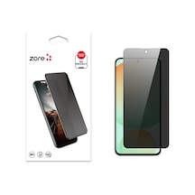 Zore Galaxy S24 Fe Zore New 5d Privacy Temperli Ekran Koruyucu - Siyah