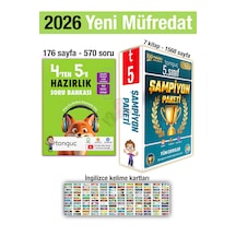 4'ten 5'e Hazırlık Kitabı 2026 Yaz Tatili 5. Sınıf Şampiyon Paketi 2027 Tüm Dersler Soru Bankası Seti