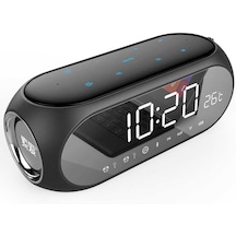 Soaiy S69 Taşınabilir Kablosuz Bluetooth Hoparlör - Dijital Saat & FM Radyo & USB & Hafıza Kartı - ZORE-219069