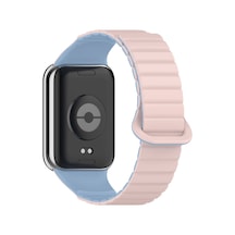 Xiaomi Mi Band 8 Pro Silikon Kordon Ogaa Krd-105 Strap Kayış-pembe-mavi