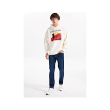 Lee Normal Bel Slim Fit Mavi Erkek Denim Pantolon Mavi Denim Pantolon-l72a00014cr