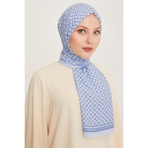 Armine Trend Defne Şal 5772 26 26 Mavi