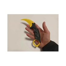 Cs2 Bıçak Oyuncak Sarı Plastik 3d Keskin Değil
