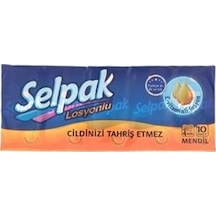 SELPAK MENDIL 10 ADET LOSYONLU