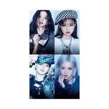 Kpop-blackpink Büyük 9 No Kartpostal 10cm 15cm Desenli 4'lü Kartpostal Seti
