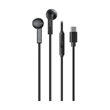 E336c Type-c Kablolu Kulak İçi Kulaklık 14.2mm Sürücü, Yüksek Ses Kalitesi, Mikrofonlu