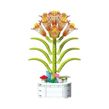 Building Block Flower 141 Parça Clivia