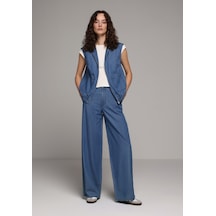 Colin's Colins Loose Fit Kadın Mid İndigo Denim Jean Pantolon Cl1081288 Q1.v1 Dn45031