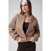 Guess Sahte Sherpa Bej Kadın Ceket V6yl08w3267