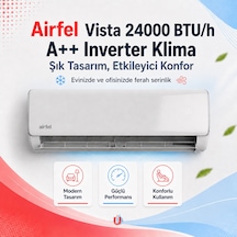 Airfel Split LTXP71A 24.000 BTU/H R32 Inverter Klima