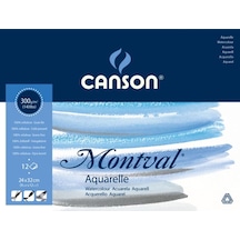 Canson Montval Sulu Boya Blok Pad Canmontv 12 Syf 24x32 300 Gr