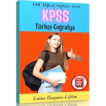 Kpss Kazandıran Türkçe-Coğrafya Dijital Eğitim Seti