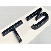 Volvo Uyumlu T3 Piano Black Bagaj Yazısı A++ Kalite İthal Ürün