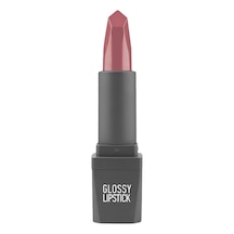 Uzun Süre Kalıcı Yoğun Renk Veren Nemlendirici Parlak Ruj - Glossy Lipstick 312 True Rose Çok Renkli