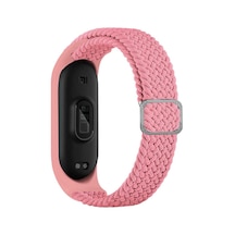 Xiaomi Mi Band 5 Uyumlu Krd-49 Örgü Tgco Kordon-pembe