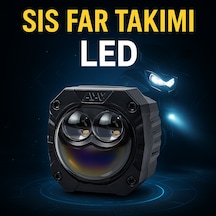 50 W Uzun Kısa Flap Fonksiyonlu Csp Osram Motosiklet Led Sis Farı
