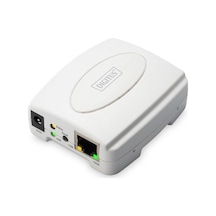Digitus 1 Port Fast Ethernet Print Server, 1 X Usb 2.0 Port, 1 X Rj45\ndigitus Usb Print Server, 1-po-128992