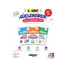 Ankara Yayıncılık 2027 5. Sınıf Matematik + Paragraf + Din Kültürü Ve Ahlak Bilgisi Yeni Müfredat Bağlam Temelli Güçlendiren Soru Bankası Seti 3 Kitap