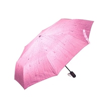 Marlux Pembe Su Damlası Tam Otomatik Kadın Şemsiye M21Mar709R002-Pembe