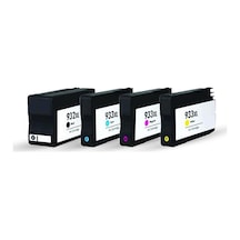 Hp Uyumlu  Kartuşlar, 1 Takim 4 Adet Bk Hp 932xl/933xl Uyumlu Kartuşlar - Hp 6700/6100/ 7510/7110/ 7610/7612 U