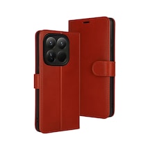 Mi 15t Uyumlu Trend S Plus Kapaklı Kılıf - Kırmızı